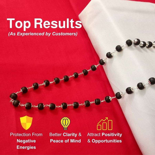 Silver Plated Original Karungali Mala