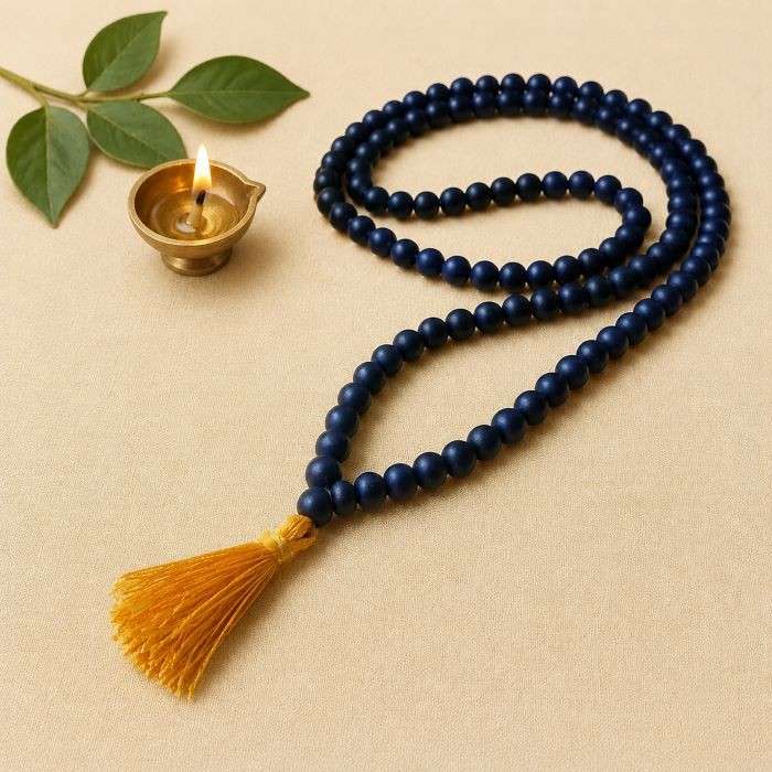 Lab Certified 8mm Karungali Mala - 108 beads