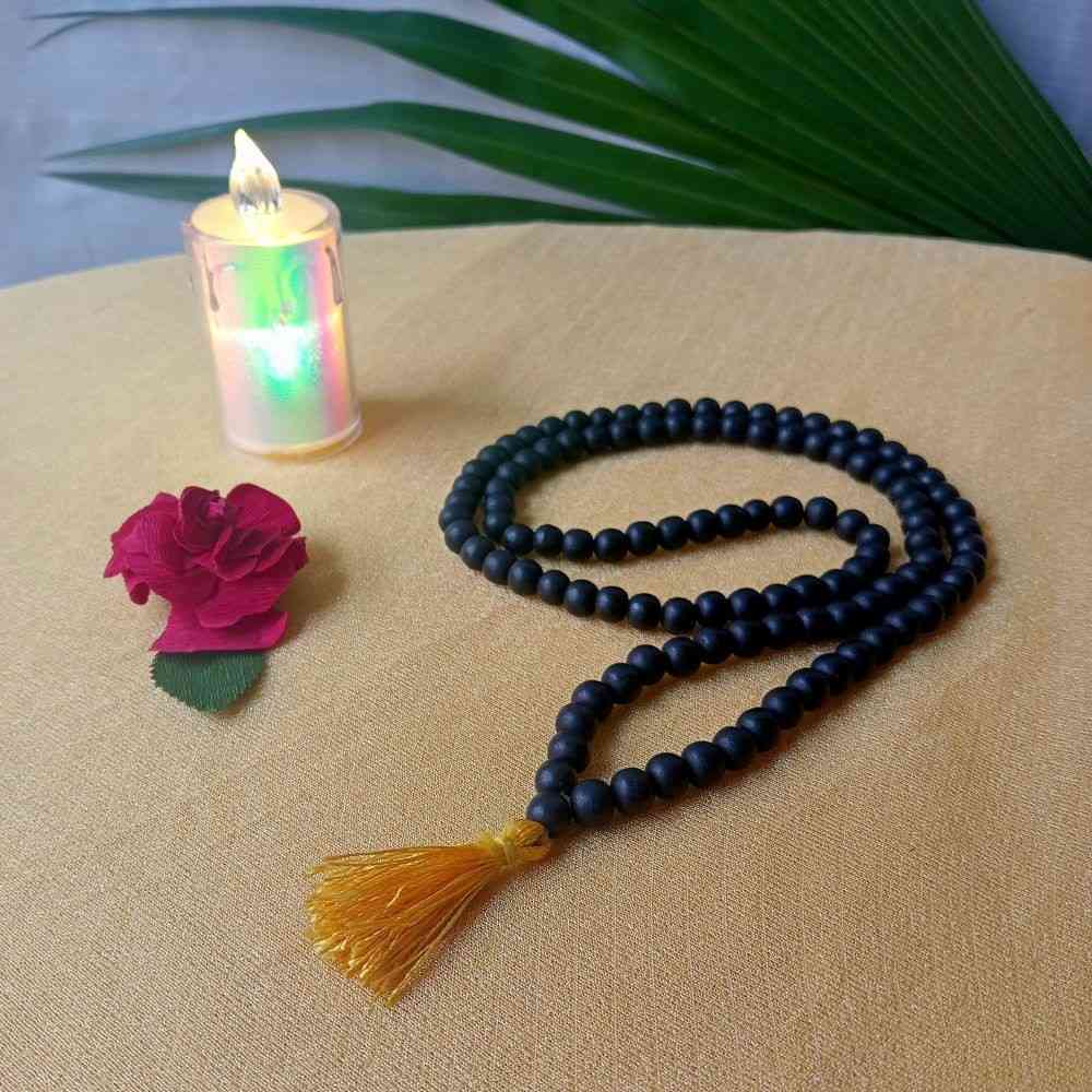 Original Karungali Malai + Bracelet Combo