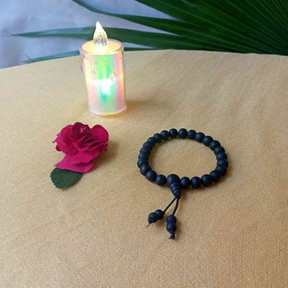 Original Karungali Malai + Bracelet Combo