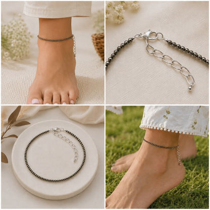 Natural Pyrite Anklet for Her